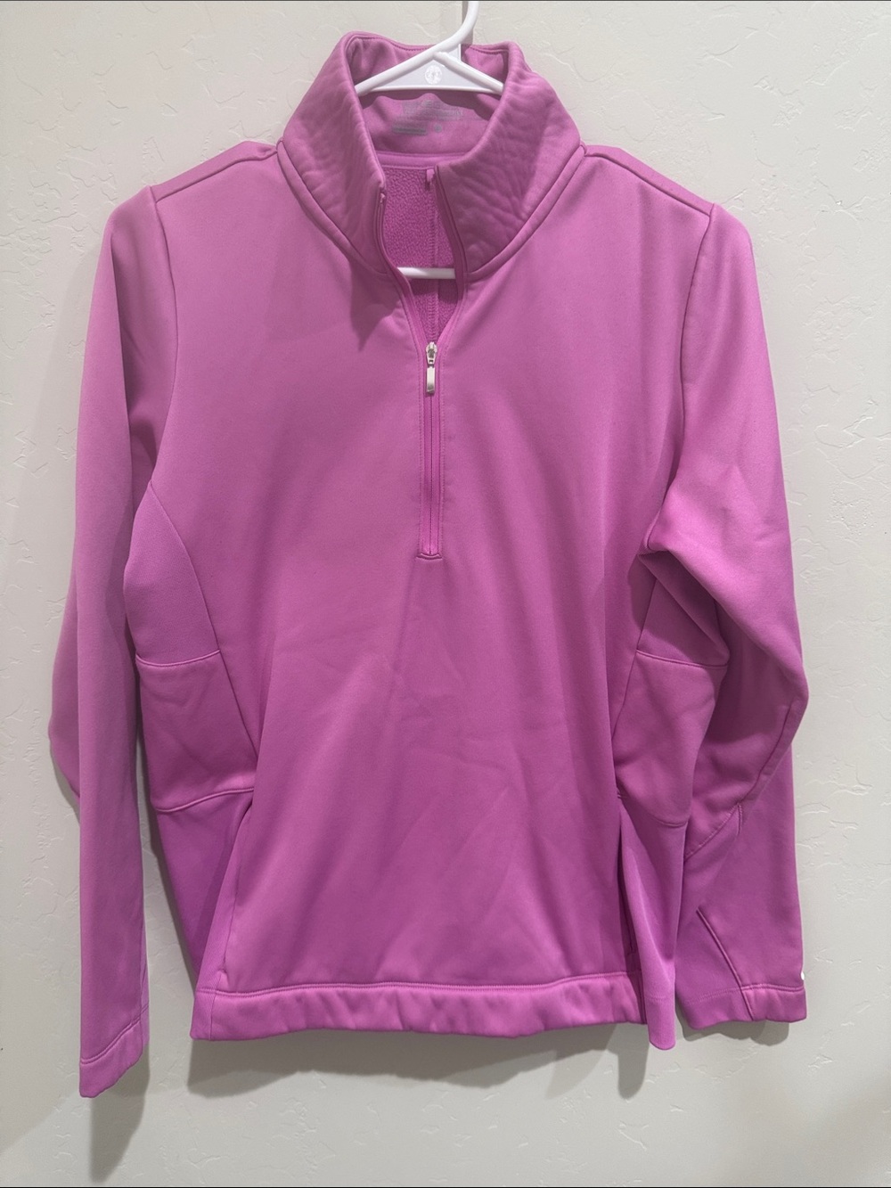 Nike Golf Pink Quarter Zip Pullover